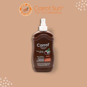 Carrot Sun Tan Accelerator Coconut Oil with Coconut Oil and L-Tyrosine